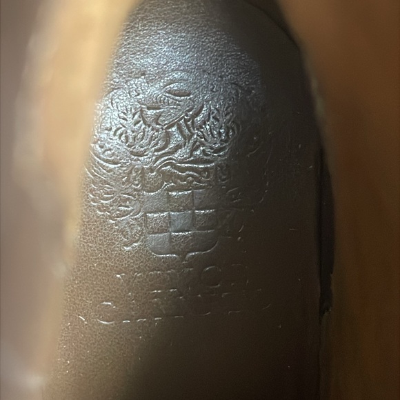 Vince Camuto Brown and Black Heeled Boots - Picture 6 of 11